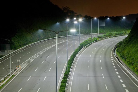 New York Autobahnschalter auf LED-Beleuchtung