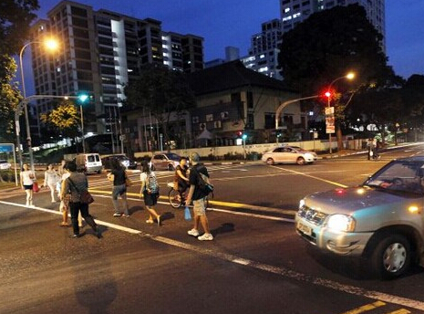 LED-Beleuchtung nach Singapur ersetzen