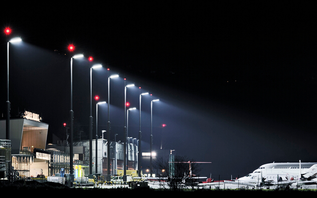 LED-Beleuchtungstechnik Beleuchtung Flughafen München