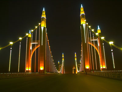 San Francisco Oakland Bay Bridge Upgrade LED-Beleuchtung